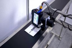 Imagen de impresión en caja de cartón.