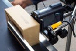 Imagen de impresión en caja de cartón.