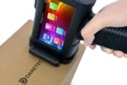 Imagen de impresión en caja de cartón.