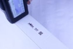 Imagen de impresión en caja de cartón.