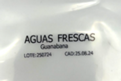 Imagen de impresión en caja de cartón.