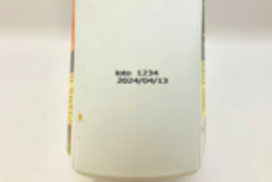 Imagen de impresión en caja de cartón.