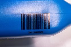 Imagen de impresión sobre plástico.