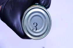 Imagen de impresión sobre metal.