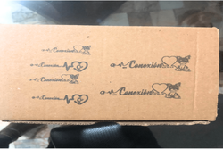 Imagen de impresión en cable.